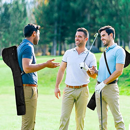 Portable Foldable Golf Club Bag with Waterproof Design for 8-10 Clubs