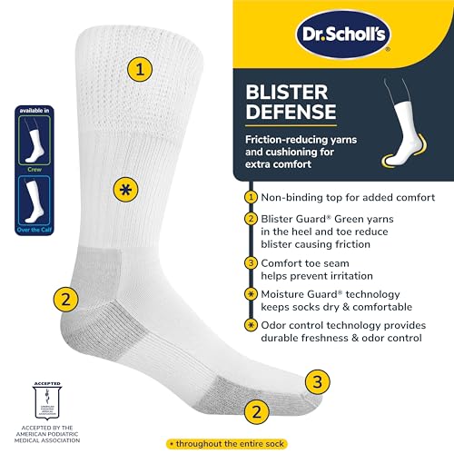 Blister Defense Women's Ankle Socks - 3 Pair Pack - White