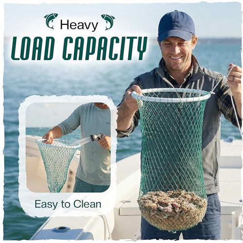 DU-BRO Fishing E/Z Load Chum Bag Saltwater Bait Dispenser for Boats & Docks