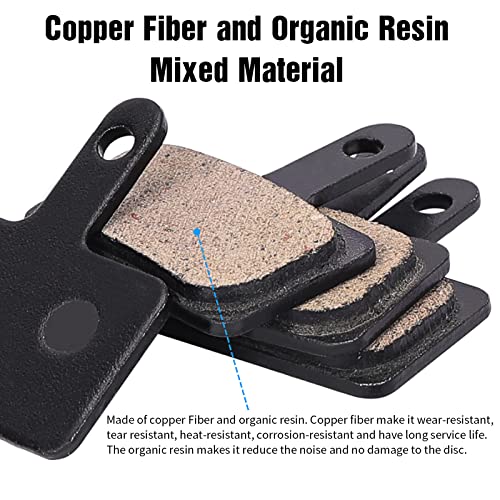 Bicycle Brake Pads Set with Installation Tools - 4 Pairs