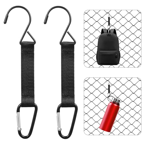 Metal Hanging Hooks for Bat Bags, Water Bottles & Gear