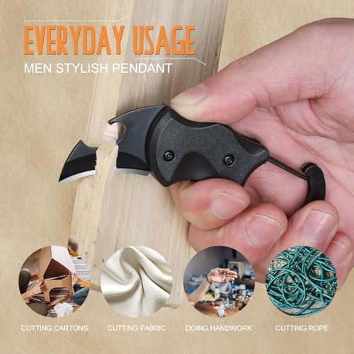 Pocket Multitool Knife with Keychain & Bottle Opener - No Engraving