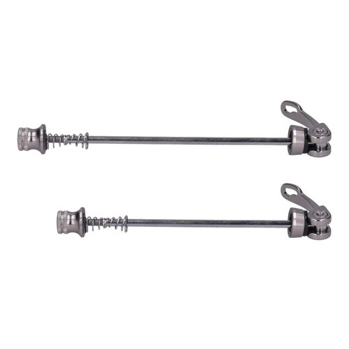 Quick Release Skewers, Front & Rear, Pack of 2, for Mountain Biking, Road Biking, City Cycling, and Long-Distance Travel