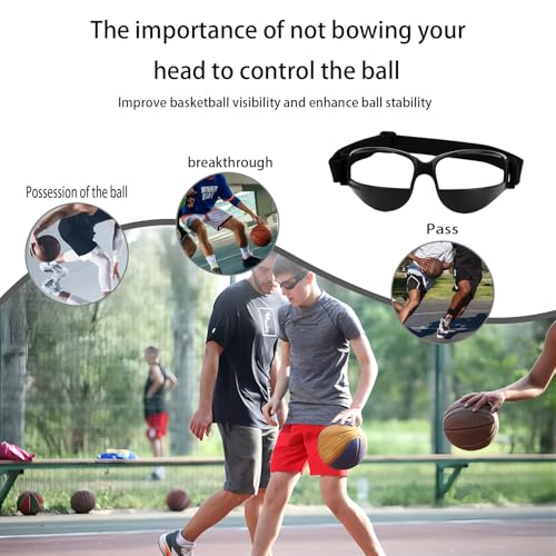 Basketball Dribbling Goggles - Training Equipment, Black