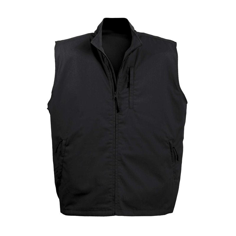 Rothco Undercover Travel Vest (US, Alpha, X-Large, Regular, Regular, Black)
