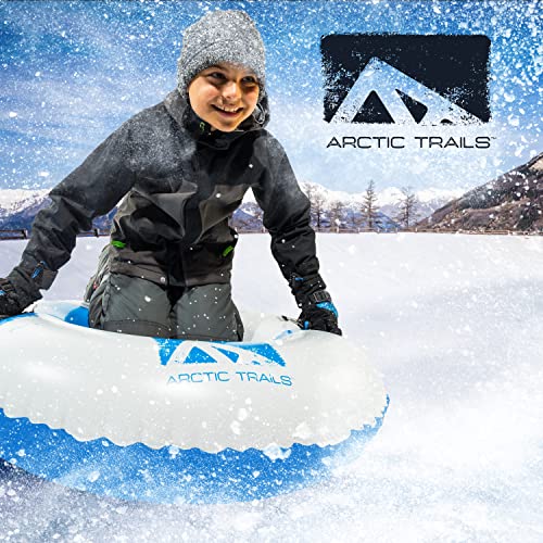 38" Heavy Duty Inflatable Snow Tube with Cover - Single Rider