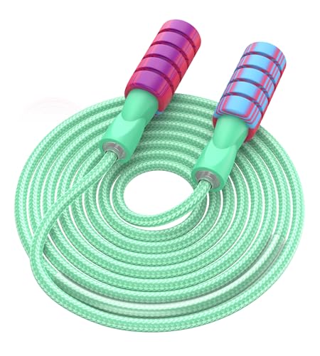 Adjustable Jump Rope for Women & Men - Green Fitness Skipping Rope