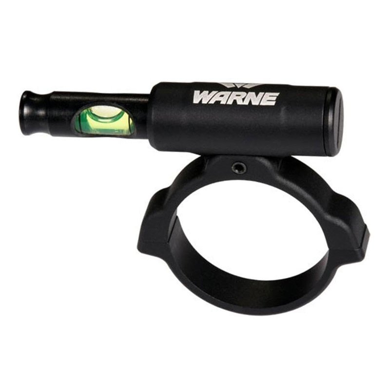 Warne USL34 Universal Scope Level, 34mm, 6061 Aluminum, Attaches to Scope Tube, Matte Black