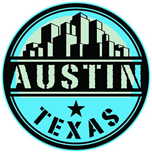 Austin Texas Vinyl Decal Sticker - 4-Inch Premium Quality