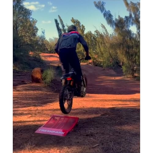 Portable Bike Jump Ramp – Steel Kicker Ramp for BMX, MTB, RC Cars