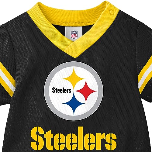 NFL Baby Jersey Bodysuit for Boys - Short Sleeve Onesie