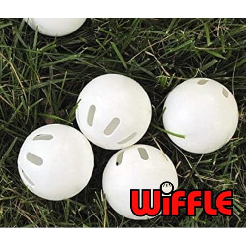 Wiffle Baseballs - Pack of 2 Official Size 9-Inch Soft Training Balls