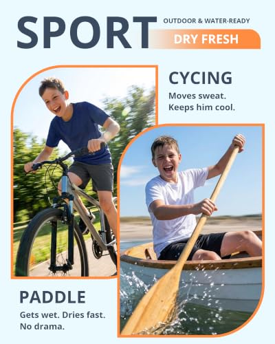 Boys Swim Shirt Toddler Rash Guard - UPF 50+, Quick Dry, Small White