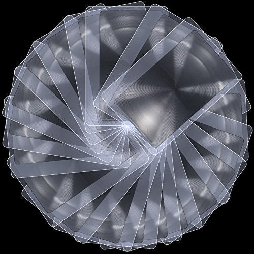3X Pocket Magnifier Fresnel Lens - 20 Pcs Credit Card Size