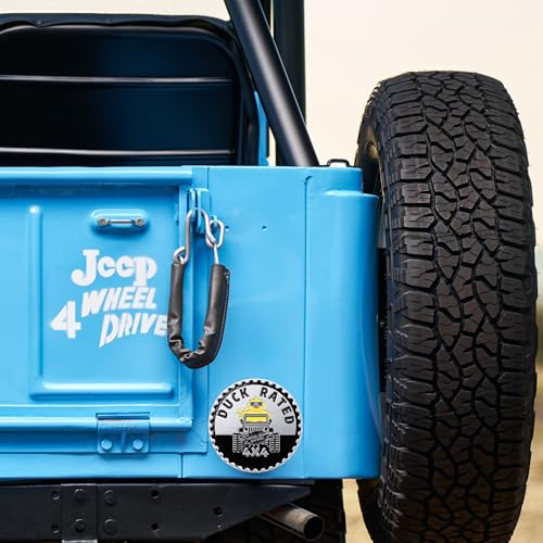 YAROMO Ducking Drawstring Car Bag with Emblem & Rubber Bands for Jeep SUV Trucks
