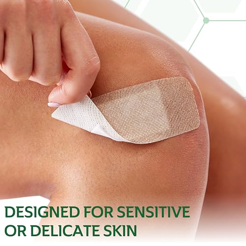 Truly Ouchless Silicone Adhesive Bandages for Sensitive Skin - CUR5003