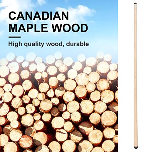 Premium Canadian Maple Pool Cue Stick Set - 58 Inch, 4 Colors
