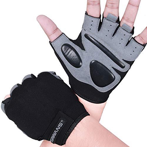 Fitness Workout Gloves for Weight Lifting - Short Wrist / Large