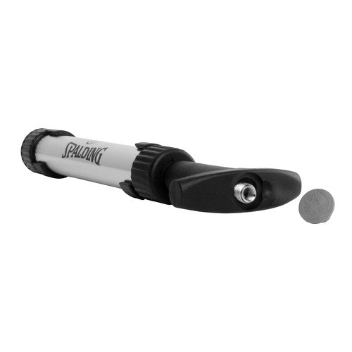 Spalding 6" Dual Action Chrome Pump