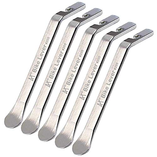 Premium Stainless Steel Bicycle Tire Levers - Set of 5