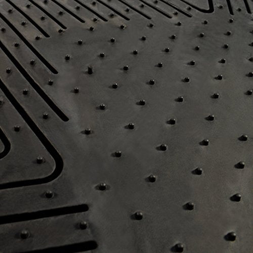 Heavy Duty Vinyl Car Mat Set - Front Row, Universal Fit
