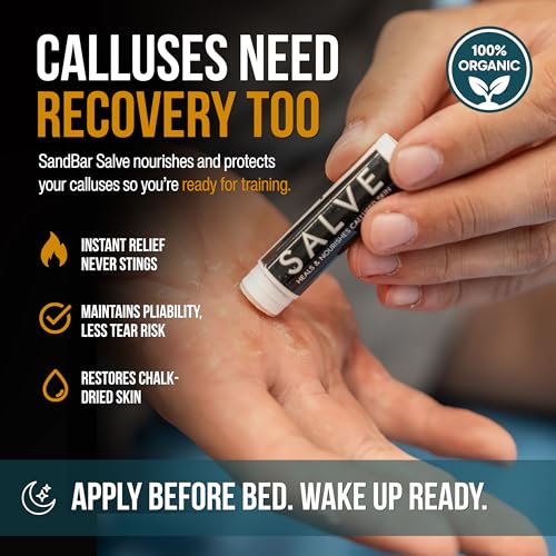 SandBar Flat Black 8-Inch Callus File for Athletes & Gymnasts - Durable Skin Care Tool