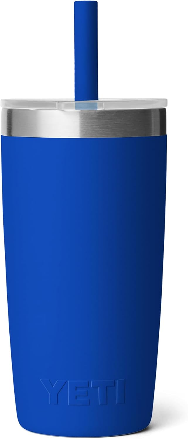 YETI Rambler Jr. 10 Oz Tumbler - Durable Design with Silicone Straw Lid for Easy Drinking