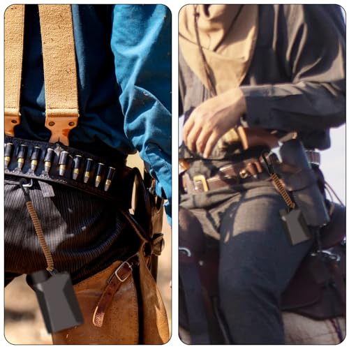 Rangefinder Tether Lanyard Set - 2pcs, 8-75cm, Brown