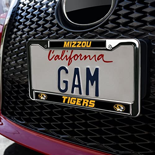 University of Missouri Tigers Logo License Plate Frame - Metal
