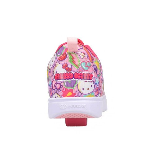 Heelys Girls Pro 20 Hello Kitty (Little Big Kid) Wheeled Heel Shoe, Light Pink/Pink, 5