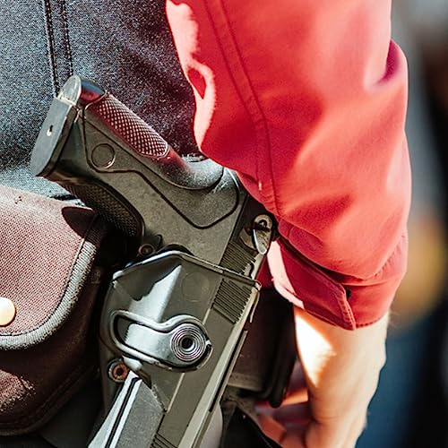 Metal Belt Clip for Holsters - Dark Matte Grey, Multi-Use
