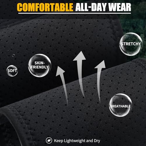 Mostcomtac Belly Up to 45" Holster for Men & Women - Breathable Neoprene Airsoft Gun Holster, Right Hand, Multi-Pocket, Fits G17-43X, Taurus G3C & 9mm Handguns