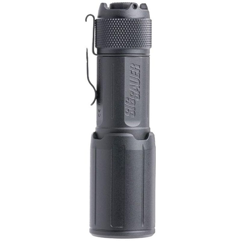 Sig Sauer Foxtrot-EDC 1350 Lumens Durable Waterproof Tactical Handheld Flashlight with Metal Deep Carry Pocket Clip, Copmact