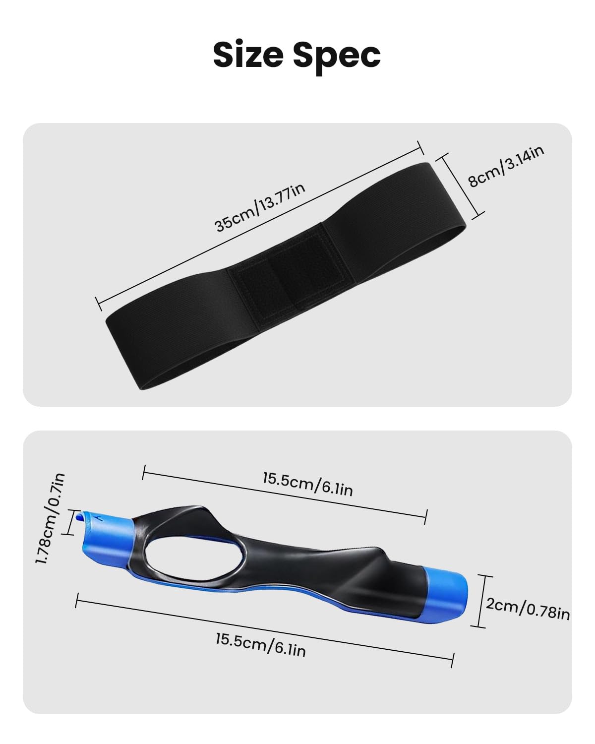 LUMYSPACE Golf Grip Trainer & Swing Correcting Arm Band, Golf Training Aid Combo- Enhance Grip Strength, Swing Technique and Correct Hand Position