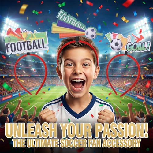 2026 World Cup Soccer Headbands - 3PCS Party Accessories