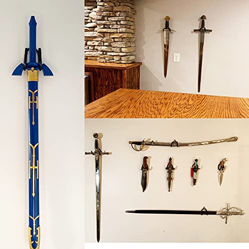 Flexible Adjustable Wall Hook Sword Hanger Display - Universal Holder