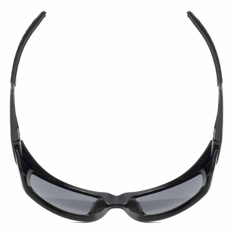Calabria 207BF Sports Bi-Focal Safety Glasses +2.50 Black Grey Mens BiFocal Reading Sunglasses Durable UV Protection Outdoor