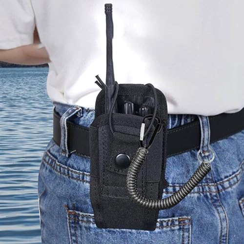 Heavy Duty Fishing Lanyards - 6 Pack Retractable Coil Keychains