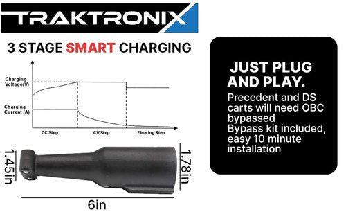 Club Car Golf Cart Battery Charger with Display 48 Volt