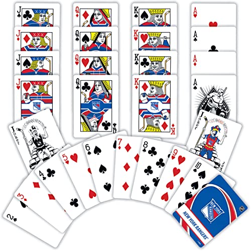NHL Playing Cards - New York Rangers - 2.5" x 3.5"