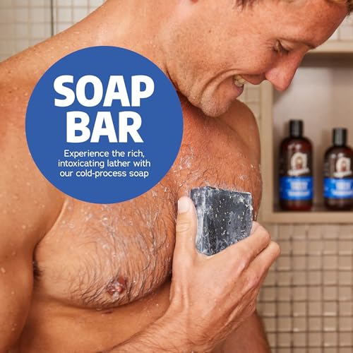 Natural Cold Process Bar Soap for Men - Fresh Falls Scent, 5 oz