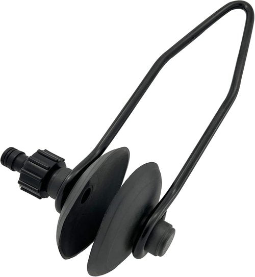 ISURE MARINE Universal Round Muff Motor Flusher - Efficiently Flush Sand & Salt from Outboard Motors