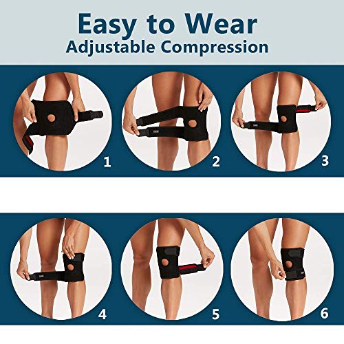ComfiLife Medium Knee Brace for Pain Relief, Support & Injury Recovery
