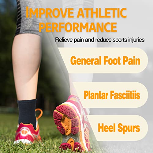 Ankle Compression Sleeve with Strap - Classic Copper Medium