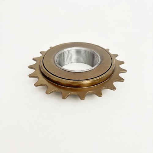 AUTES 20T Bikes Freewheel, Bike Flywheel Sprocket 20 Teeth Metal Single Speed Threaded Type Freehub Replacement Part