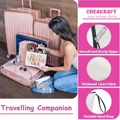 Gymnast Makeup Bag - Travel Cosmetic Organizer Pouch - 1 Pack