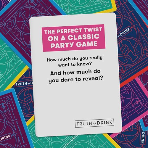 Truth or Drink Party Game - 410 Hilarious Questions for Adults