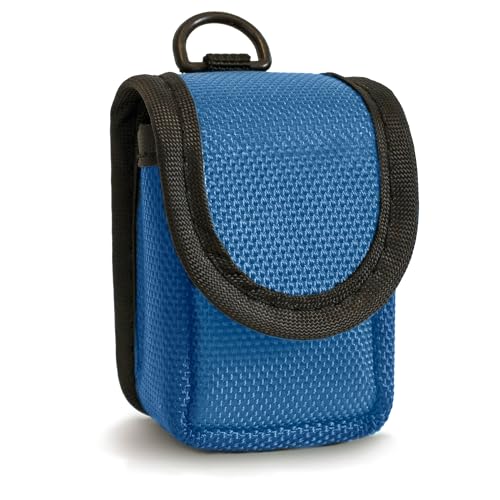 Pulse Oximeter Carrying Case - Soft Velcro Blue Design