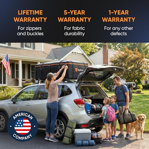 23 Cubic Feet Waterproof Rooftop Cargo Carrier - XXL