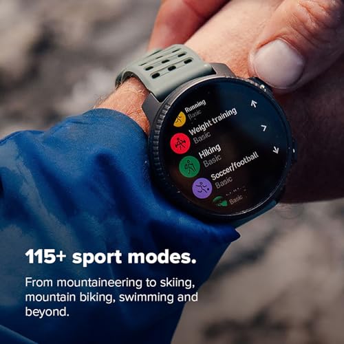 Suunto Vertical 2 GPS Sports Watch - Black Stainless Steel